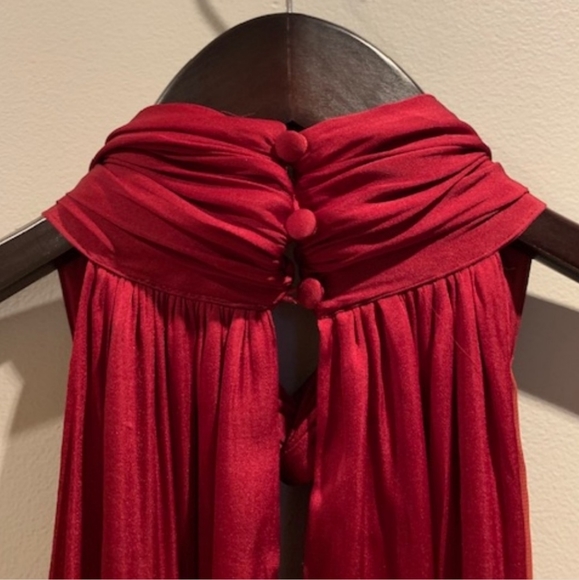 Banana Republic Turner Twisted Maxi Dress, XL, euc, worn once to wedding - Picture 7 of 7